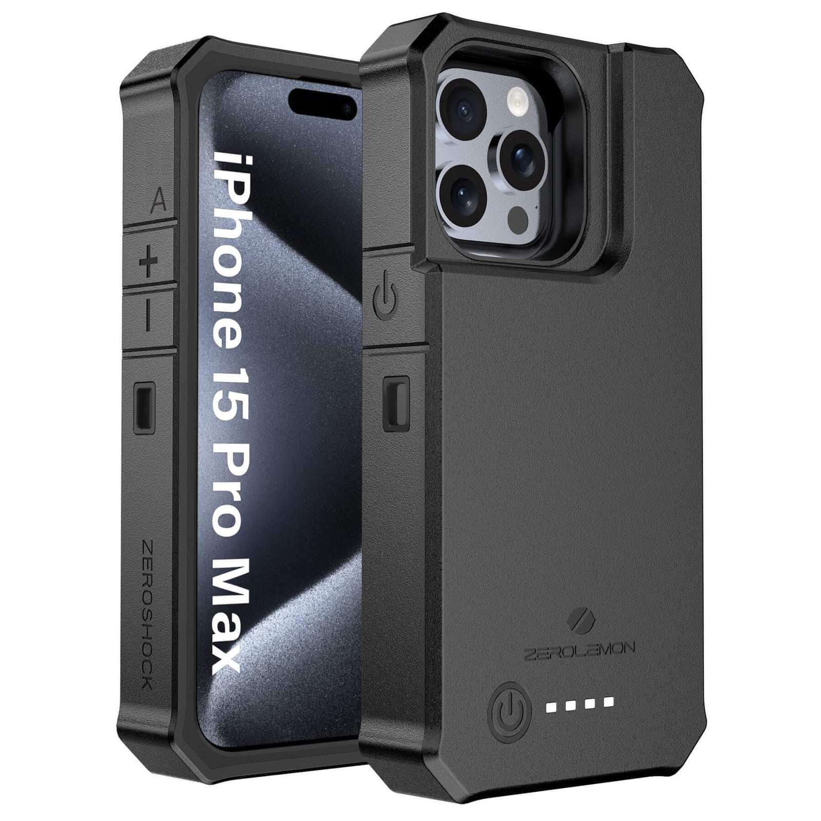 iPhone 15 Pro Max Battery Case 10000mAh