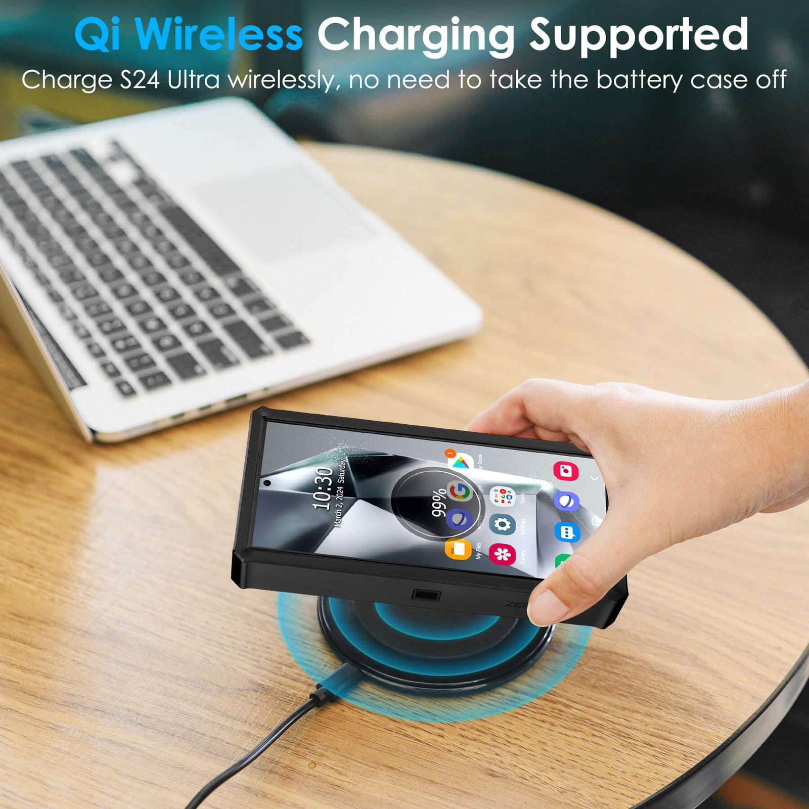 Wireless charging supported