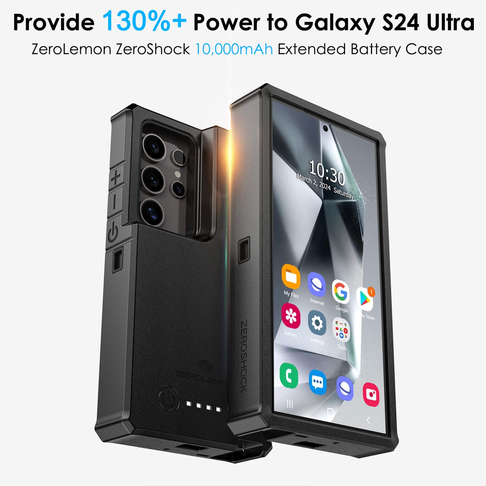 Galaxy S24 Ultra Battery Case 10000mAh