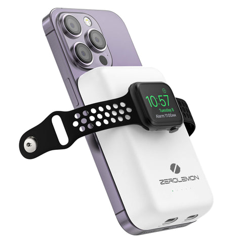 Upgraded MagJuice+ 10,000mAh Magnetic Power Bank with Apple Watch Charger