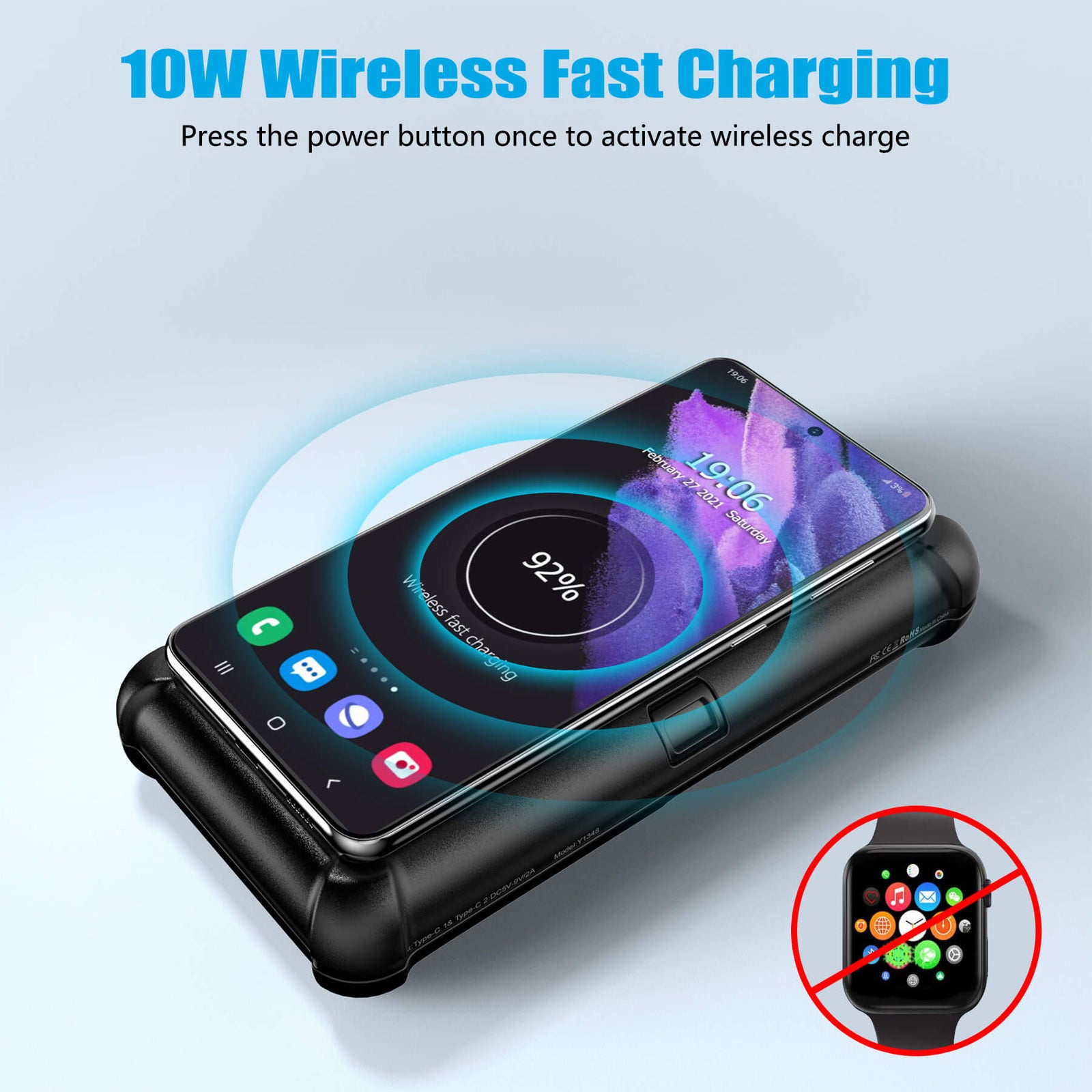 [Upgraded] ToughJuice Pro 30000mAh 22.5W PD USB C Wireless Power Bank [Shipping to US Only]