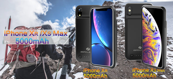 Zerolemon 5000mAh Battery Charging Cases for iPhone Xs Max and XR Beat the Market