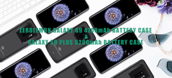 ZeroLemon introduces Samsung Galaxy S9 and S9+ models of their industry-leading battery cases