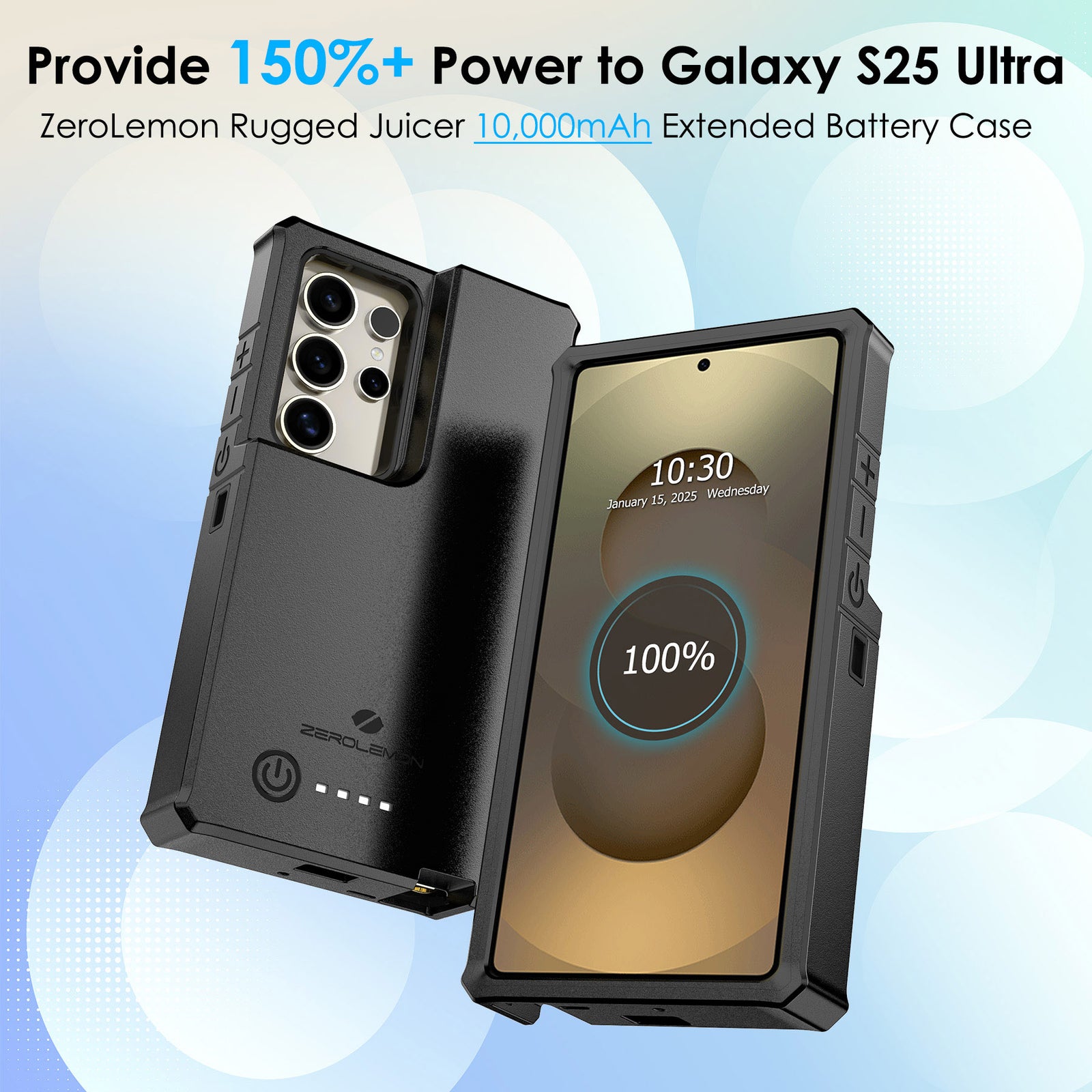 Galaxy S25 Ultra Battery Case 10000mAh