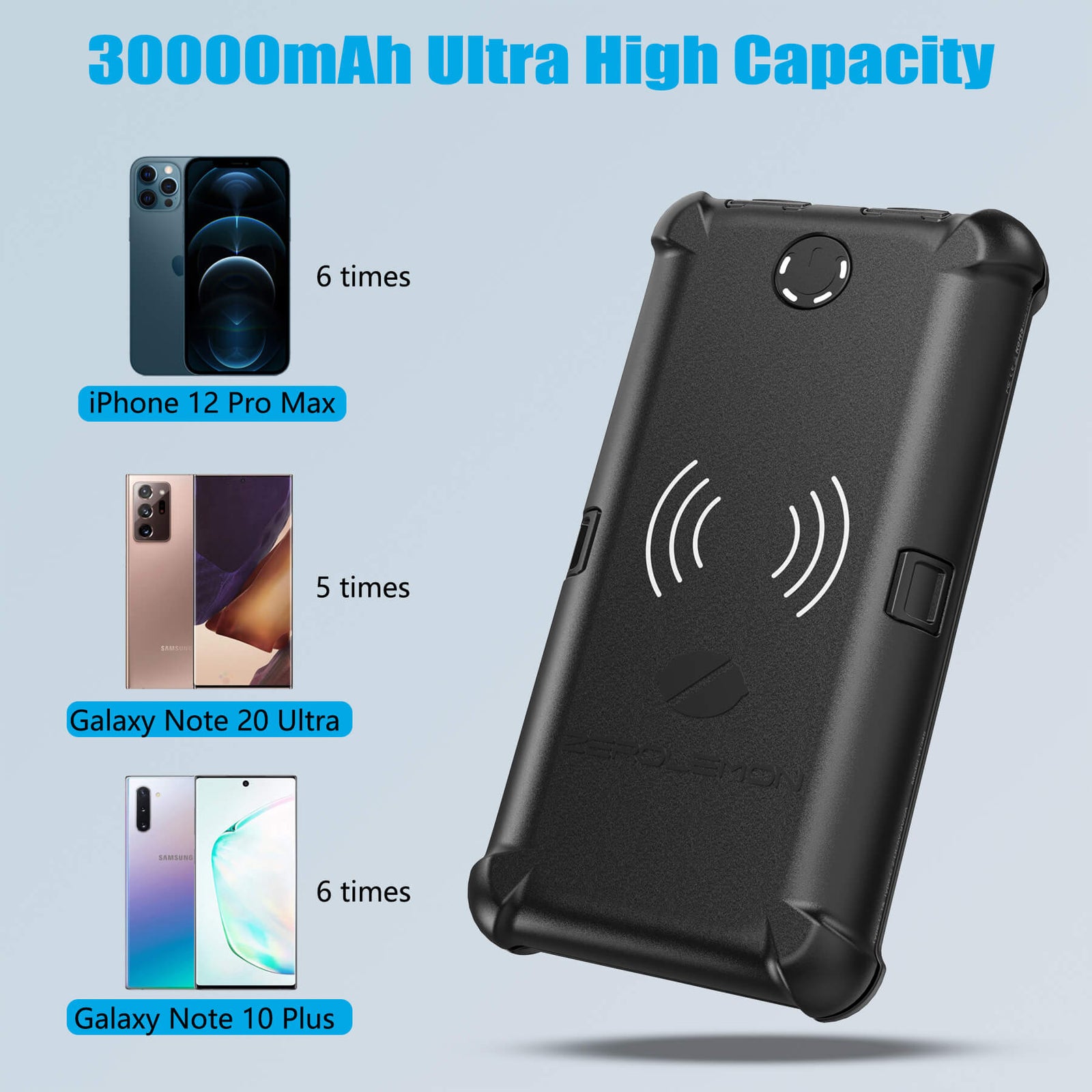 [Upgraded] ToughJuice Pro 30000mAh 22.5W PD USB C Wireless Power Bank [Shipping to US Only]