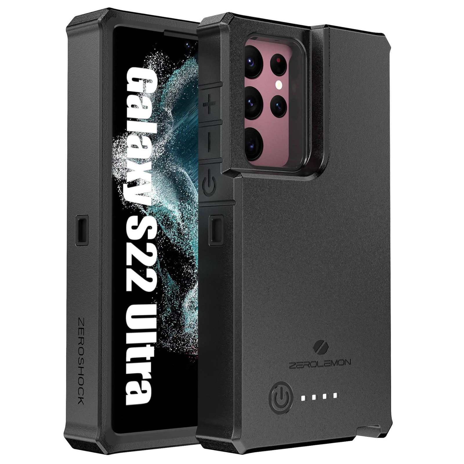 Galaxy S22 Ultra battery case, Galaxy S22 Ultra charging case