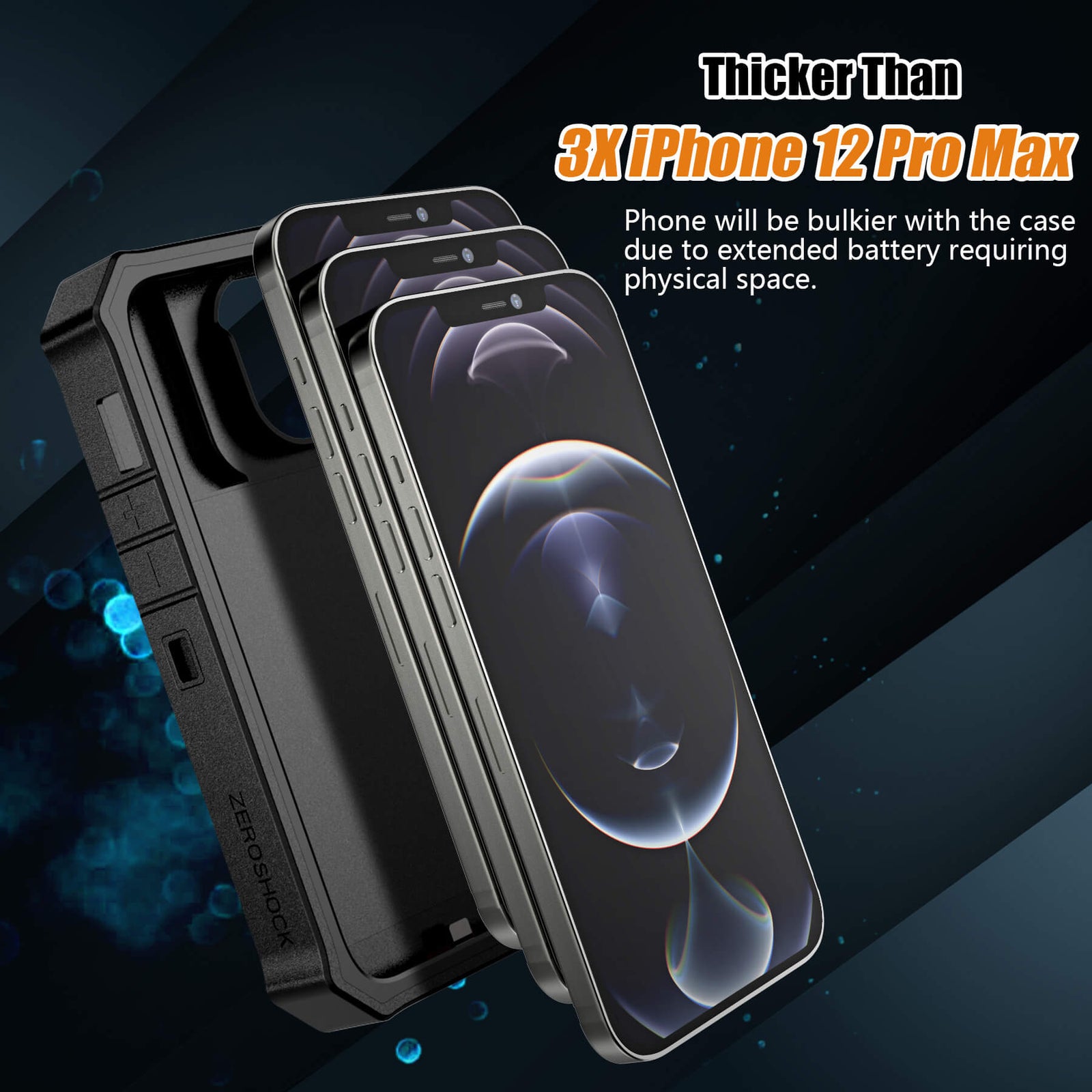 iPhone 12 Pro Max Battery Case 10000mAh